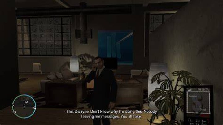 Can't hang out with dwayne gta 4?