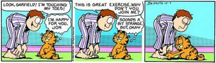 Can jon hear garfield?