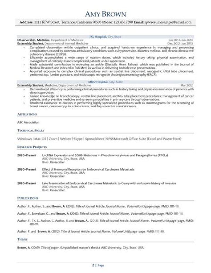 Can you put externship on resume?