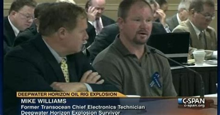 Did mike williams survive deepwater horizon?