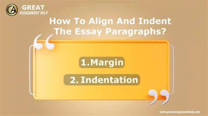 Do you indent in a narrative essay?