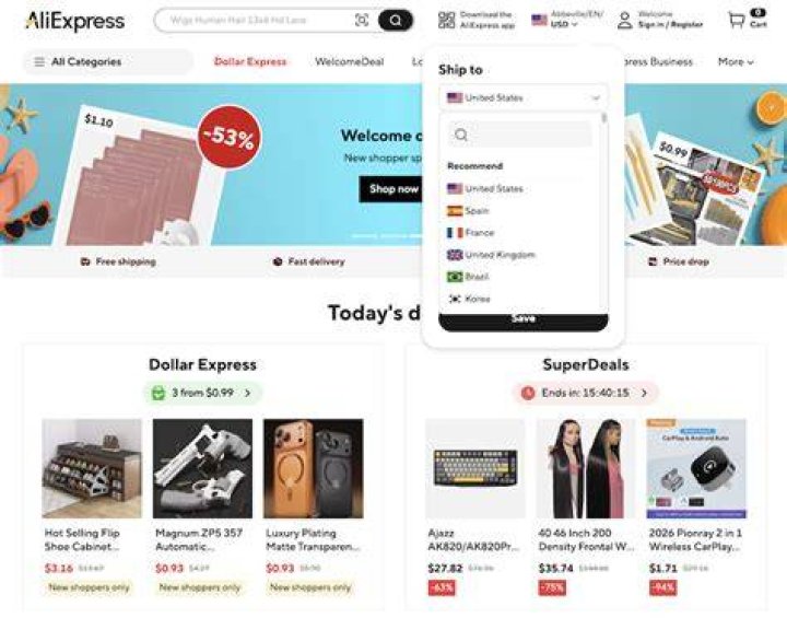 Does aliexpress ship to pakistan?