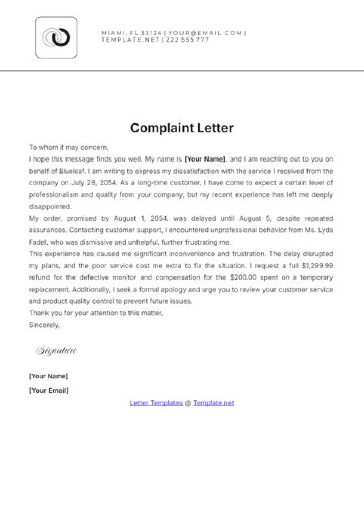 For complaint in airtel?