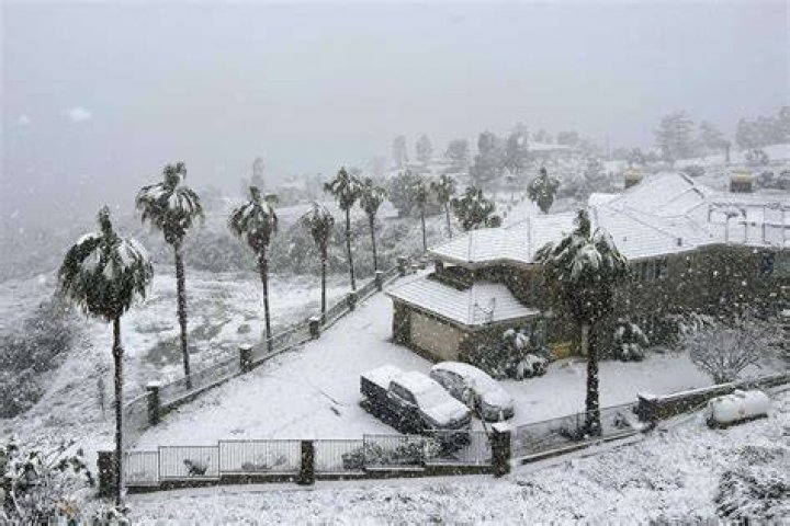 Has it ever snowed in livermore ca?