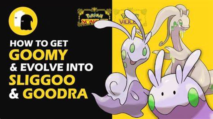 How does goomy evolve?