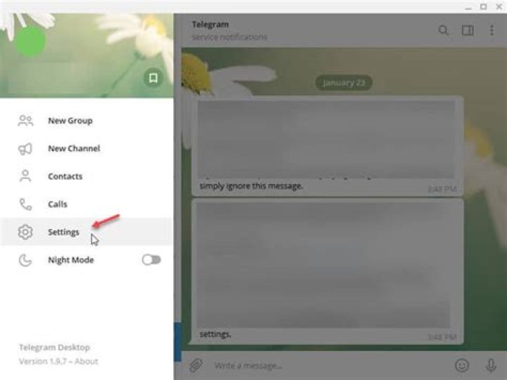 How save telegram chat?