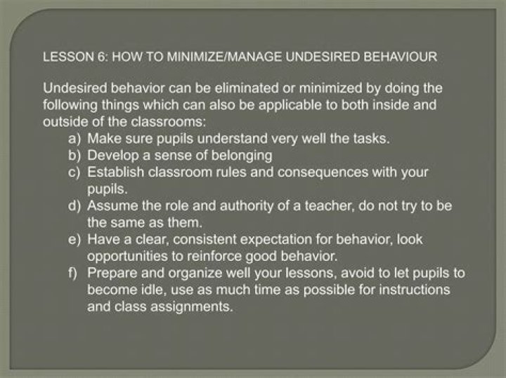 How to use undesired?