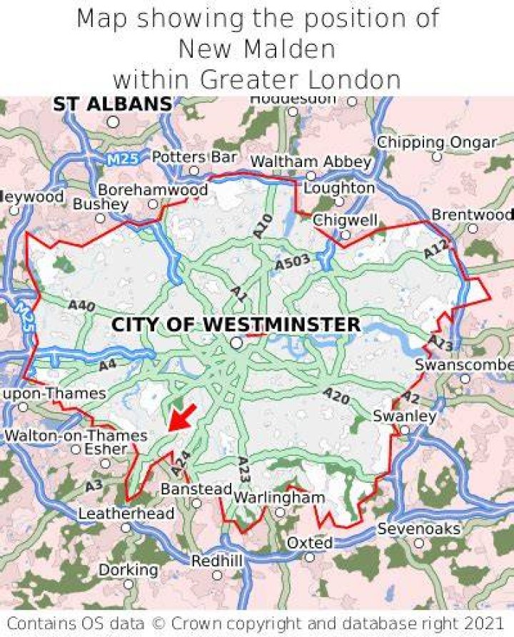 Is new malden in london?