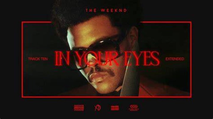 On your eyes the weeknd?