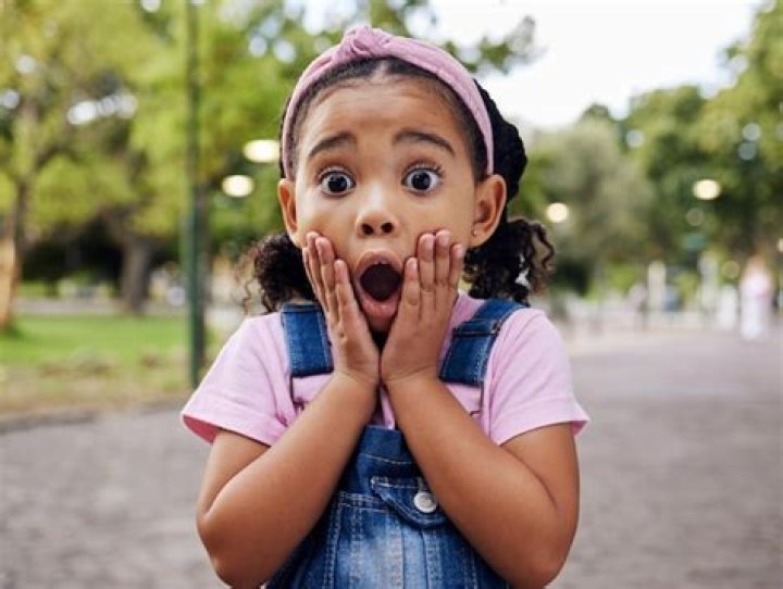 When surprised or shocked?