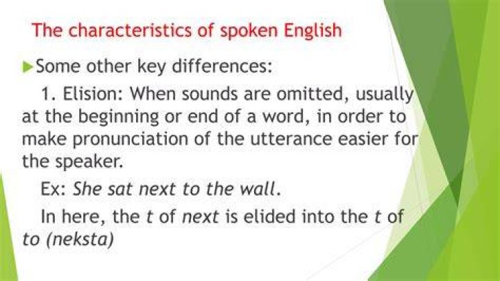When to use elided?