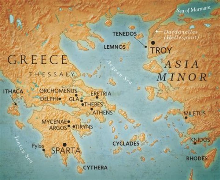 Where did the dardanians come from?