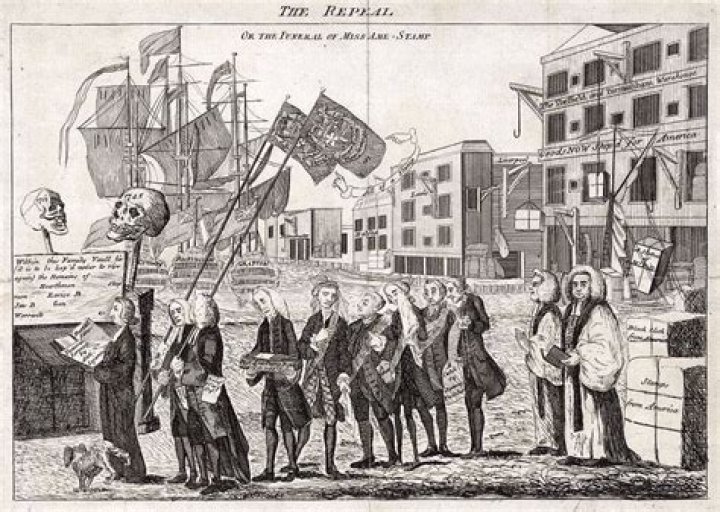 Where was the stamp act?