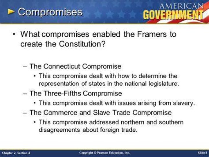 Which compromises enabled the framers to create the constitution?