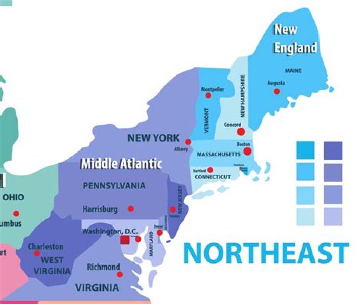 Which is correct north east or northeast?