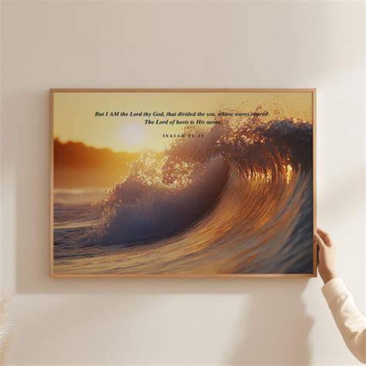 Who divided the sea?