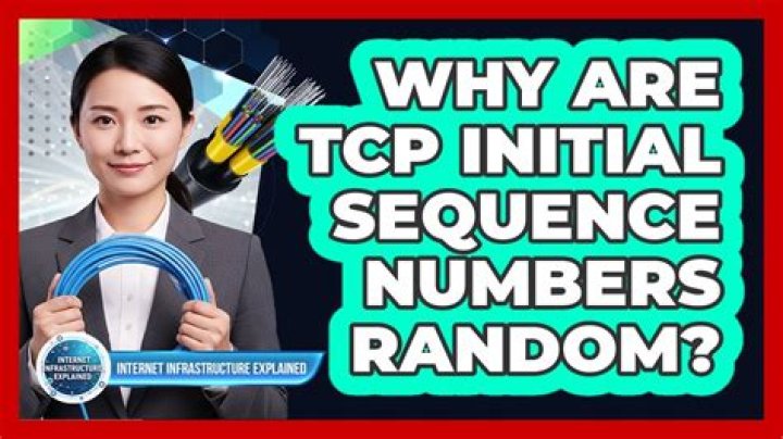 Why sequence number is random in tcp?